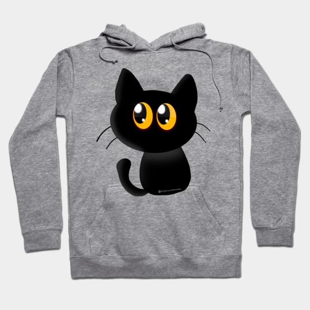 Kiki the Cat Hoodie by Yugen Illustrations